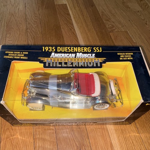 Ertl American Muscle 1935 Duesenberg SSJ Chrome Roadster 1:18 - photo 4