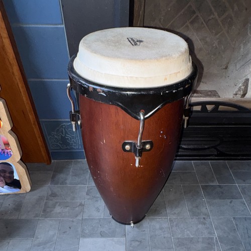 Wood Conga Drum w/ Remo Ambassador Natural Head - photo 4