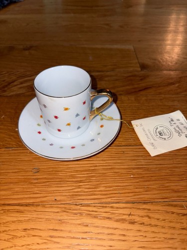 VTG 1997 Band Creations Best Friends Coffee Tea Cup & Saucer