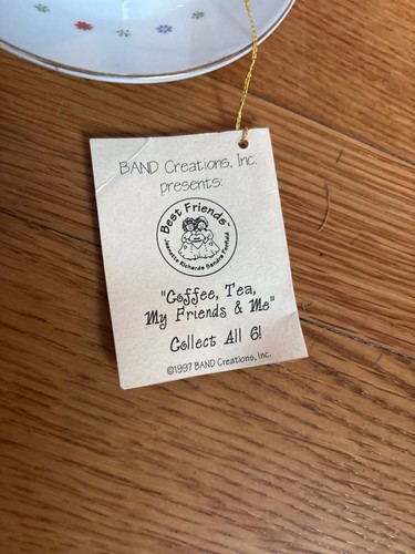 VTG 1997 Band Creations Best Friends Coffee Tea Cup & Saucer - photo 2