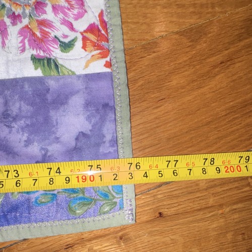 Project Linus Handmade Floral Patchwork Cotton Throw Quilt - photo 3