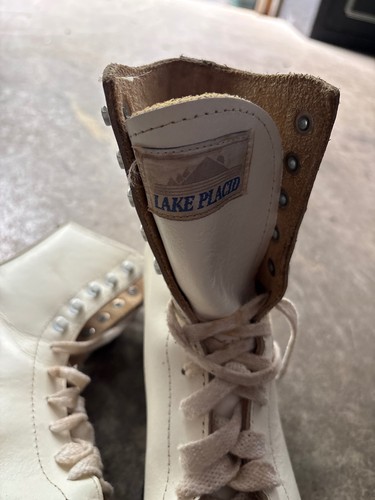 Lake Placid Vintage Ice Skates Girls Size 6 Aerflyte Blades - photo 2