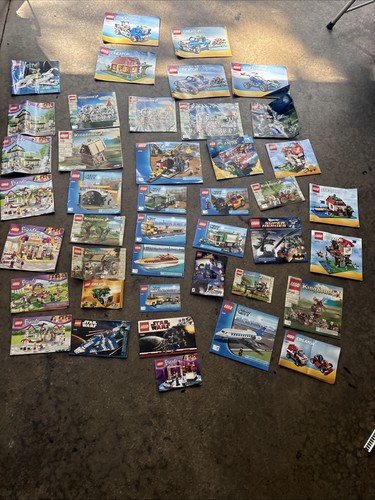 LEGO 40 Random Instructions Manuals
