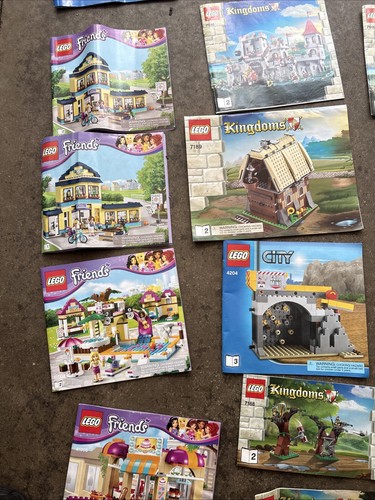 LEGO 40 Random Instructions Manuals - photo 3