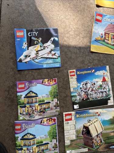 LEGO 40 Random Instructions Manuals - photo 4
