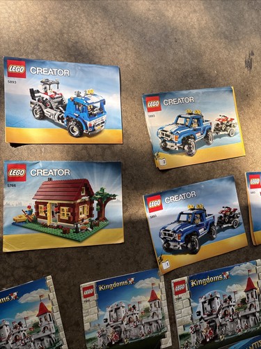 LEGO 40 Random Instructions Manuals - photo 5