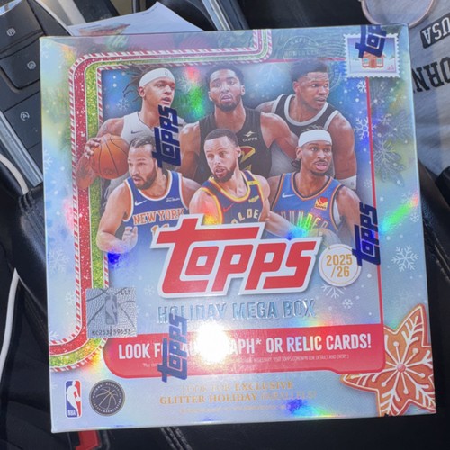 Topps Holiday Mega Box NBA 2025/26 Glitter Holiday Pack