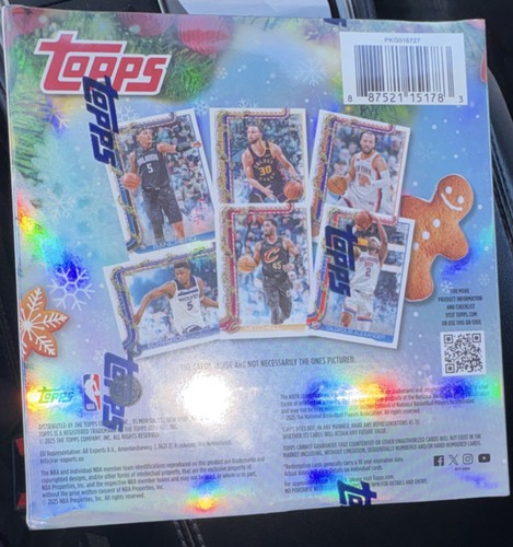Topps Holiday Mega Box NBA 2025/26 Glitter Holiday Pack - photo 2