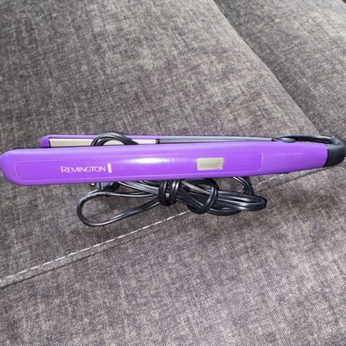 Remington S5500 1” Flat Iron Hair Straightener Purple