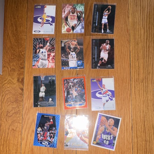 1997-98 Topps Finest Stadium Club NBA 12 Card Lot