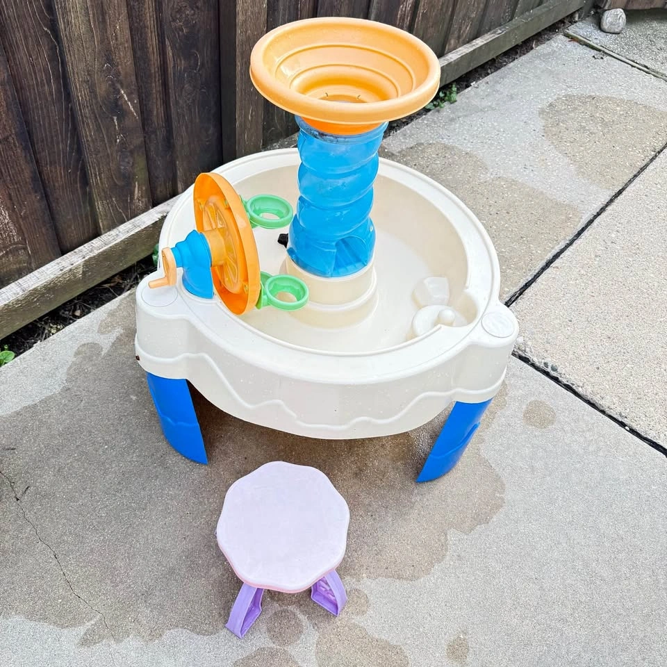 Little Tykes water table and chair