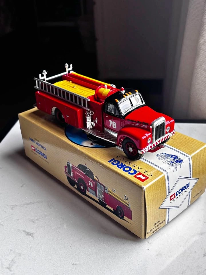 Classic Firetruck Diecast Collectible