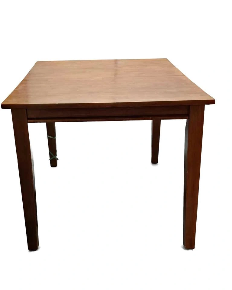 Solid Wooden Dining Table + 4 Chairs – Seats 4, Expandable to 6