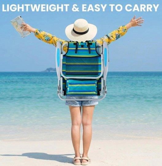 Portable Camping Beach Chair - photo 2