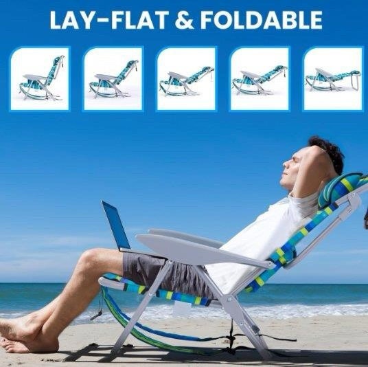 Portable Camping Beach Chair - photo 3