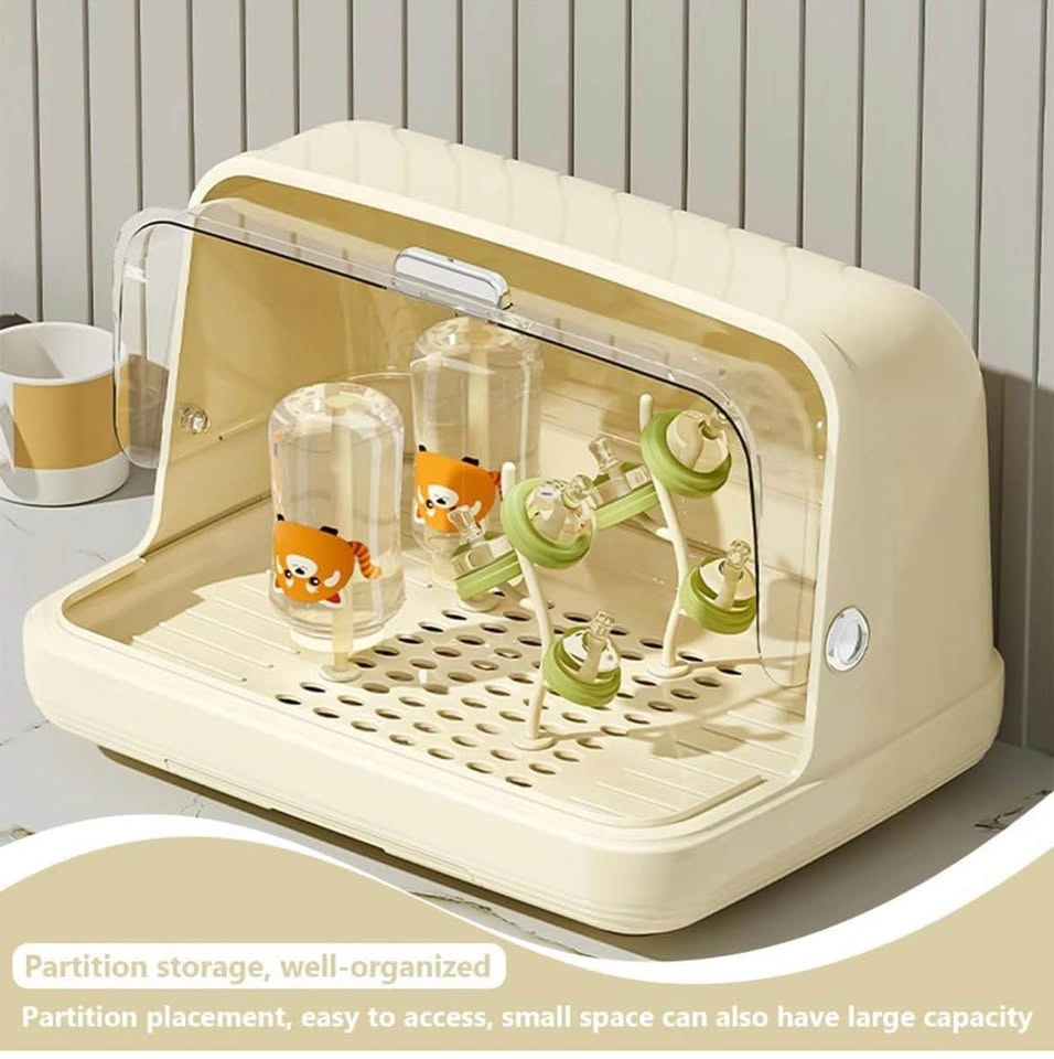 Dustproof Baby Bottle Drying Rack-NEW
