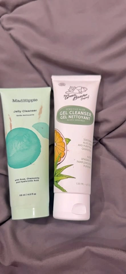 Mad Hippie Jelly Cleanser and Green Beaver Gel Cleanser