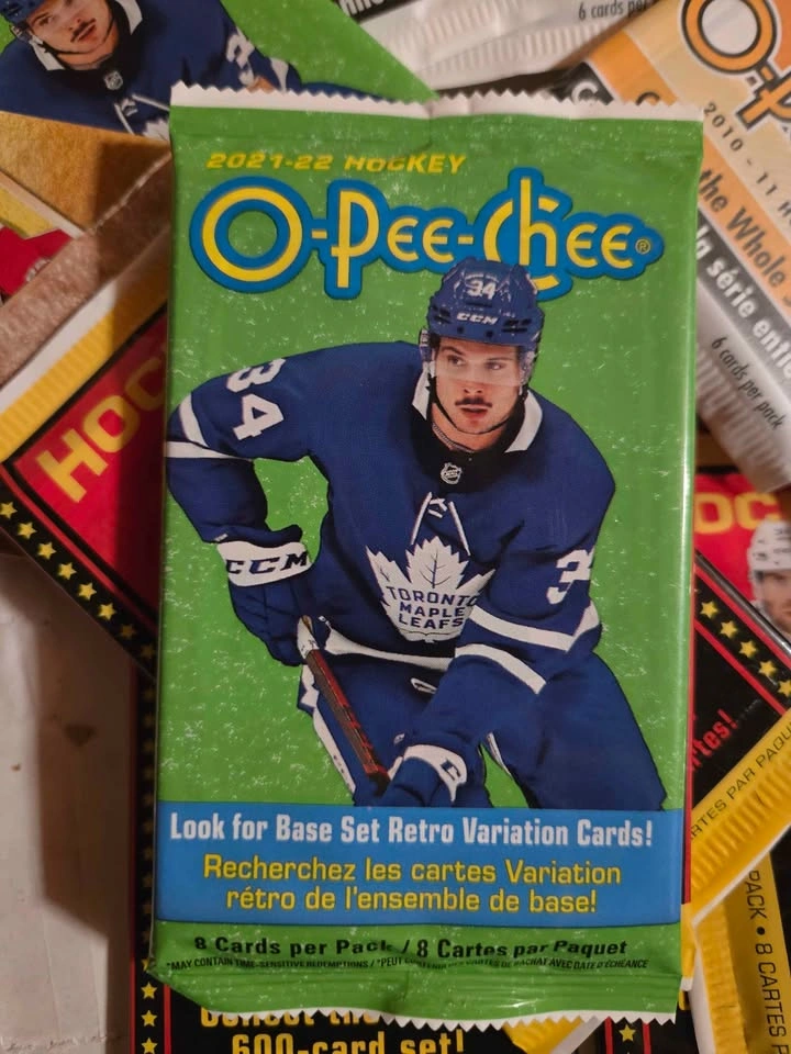 O-Pee-Chee and Upper Deck Hockey Card Packs - photo 3