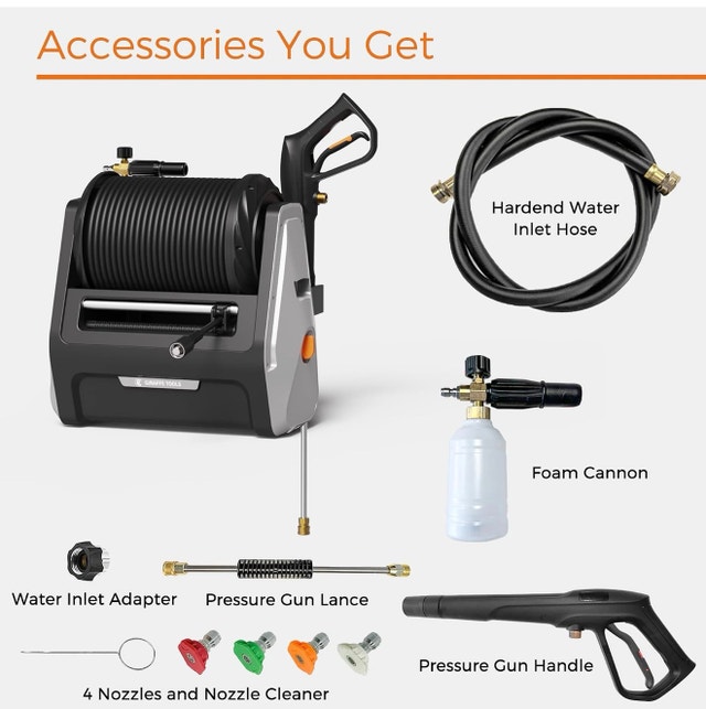 Giraffe Tools Grandfalls Pressure Washer - photo 3