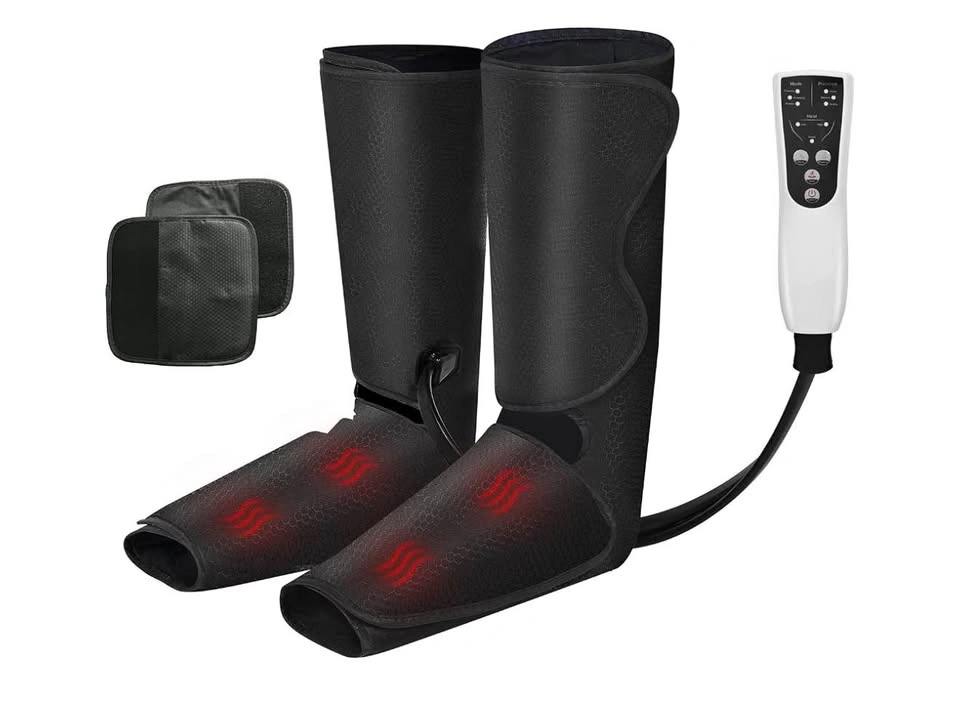 LINGTENG Air Compression Leg Massager with Foot Heat