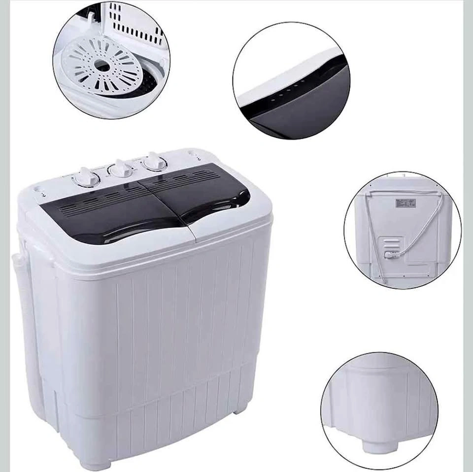 Karl home 15LBS Twin Tub Portable Washing Machine