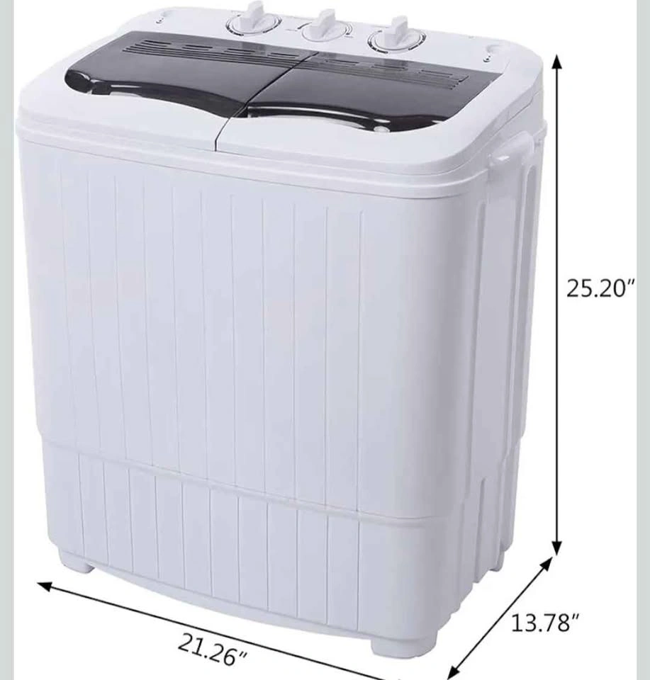 Karl home 15LBS Twin Tub Portable Washing Machine - photo 4