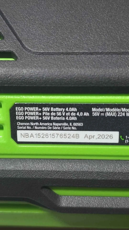 EGO Power+ 4.0 Ah Battery with Fuel Gauge BA2242T - photo 4