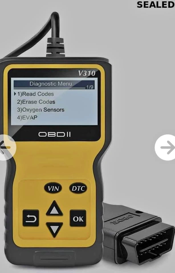 AUCELI OBD2 Scanner Code Reader for Car Check Engine, Yellow