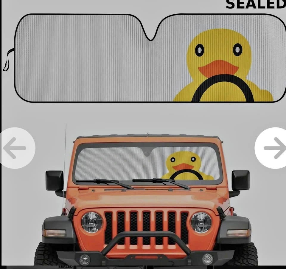Windshield Sun Shade for Jeep Wrangler TJ JK JL