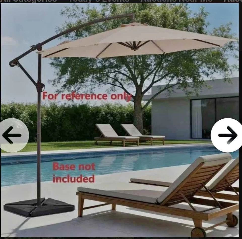 Large outdoor umbrella