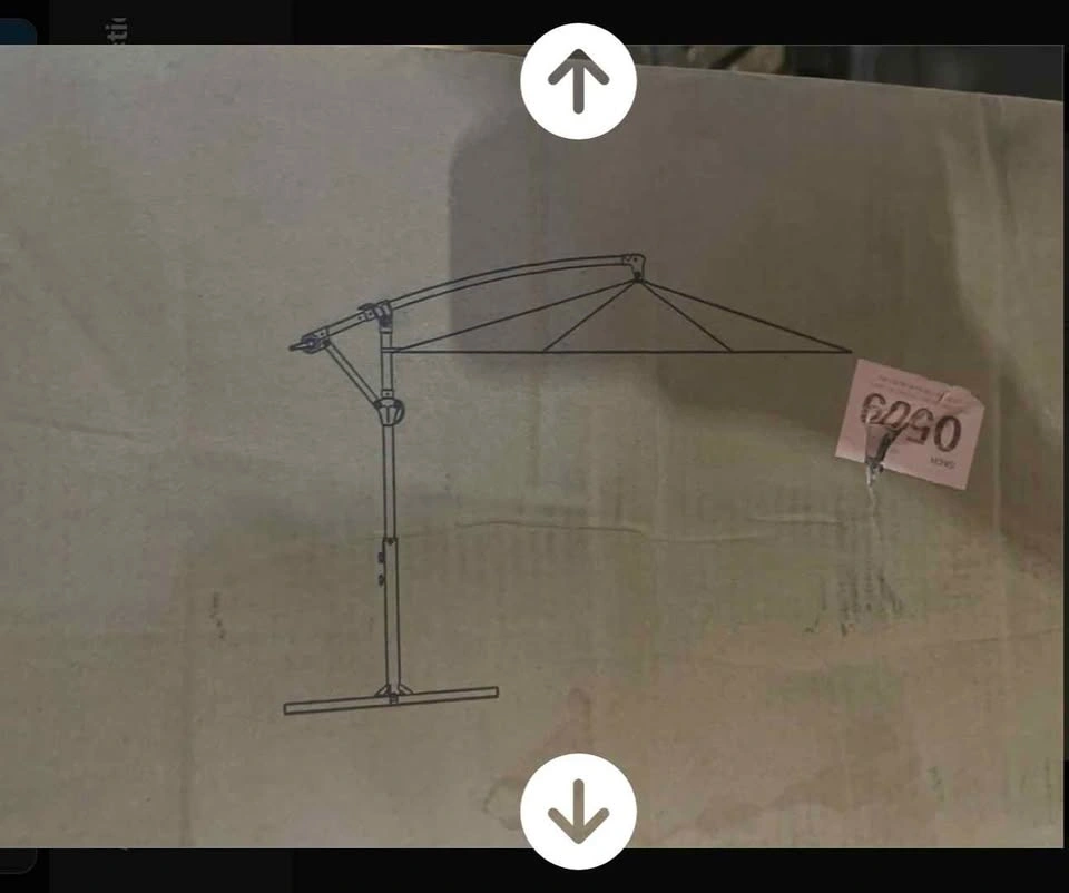 Large outdoor umbrella - photo 2