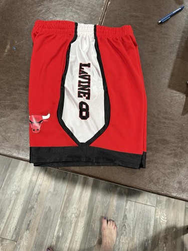 Chicago Bulls Zach LaVine #8 NBA Basketball Shorts Size S - photo 3