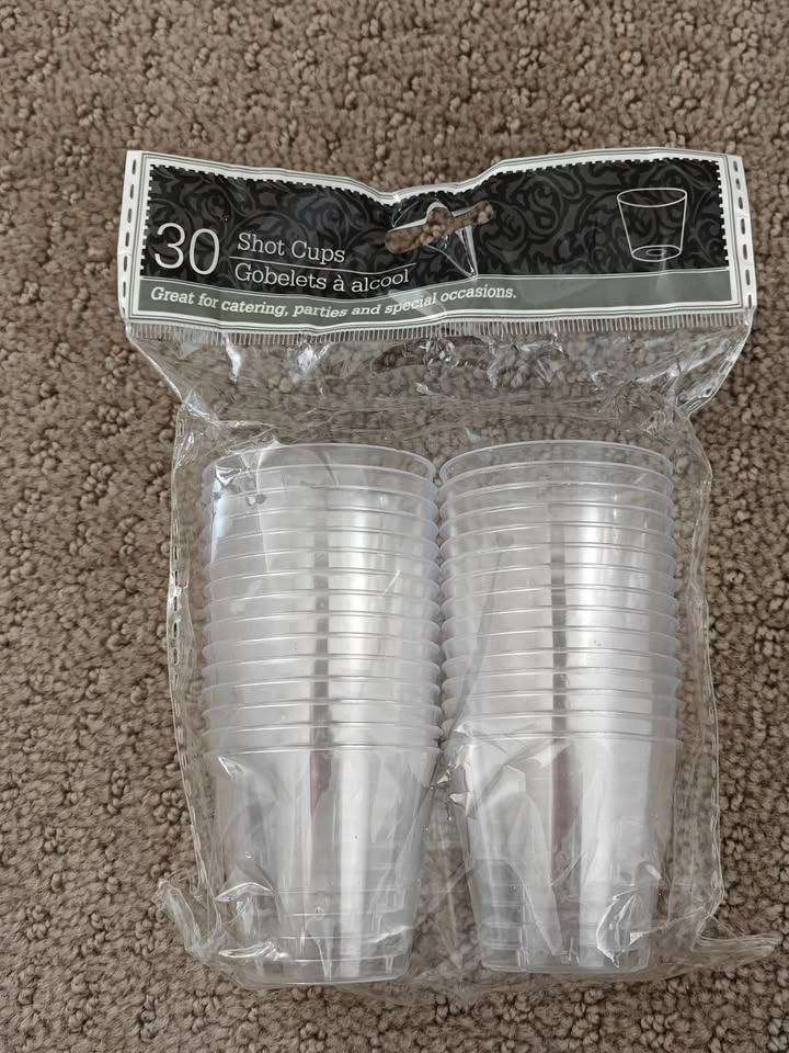Shot Glass Cup / Plastic Twist Bar Glasses - 1 oz - 37 Count - photo 4