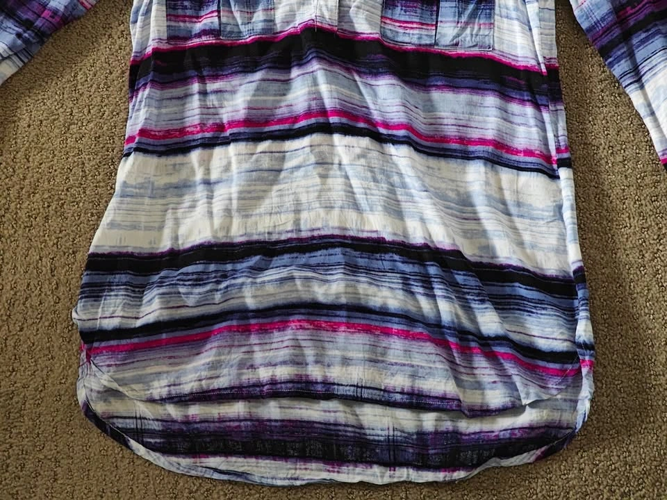 Le Chateau - Womens Casual Shirt Top 3/4 Sleeve - Size XXS - photo 5