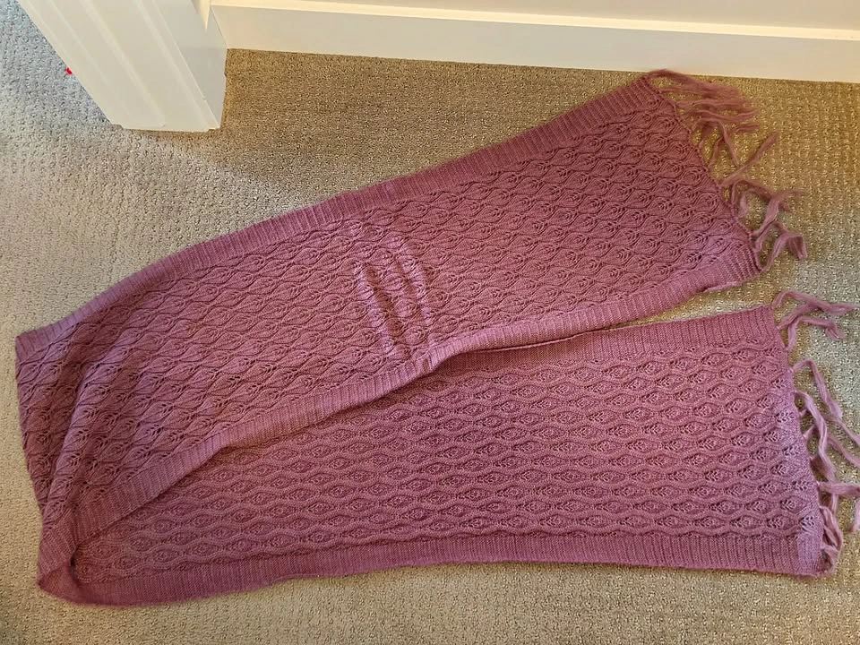 Women Mexx Purple Winter Outdoor Scarf