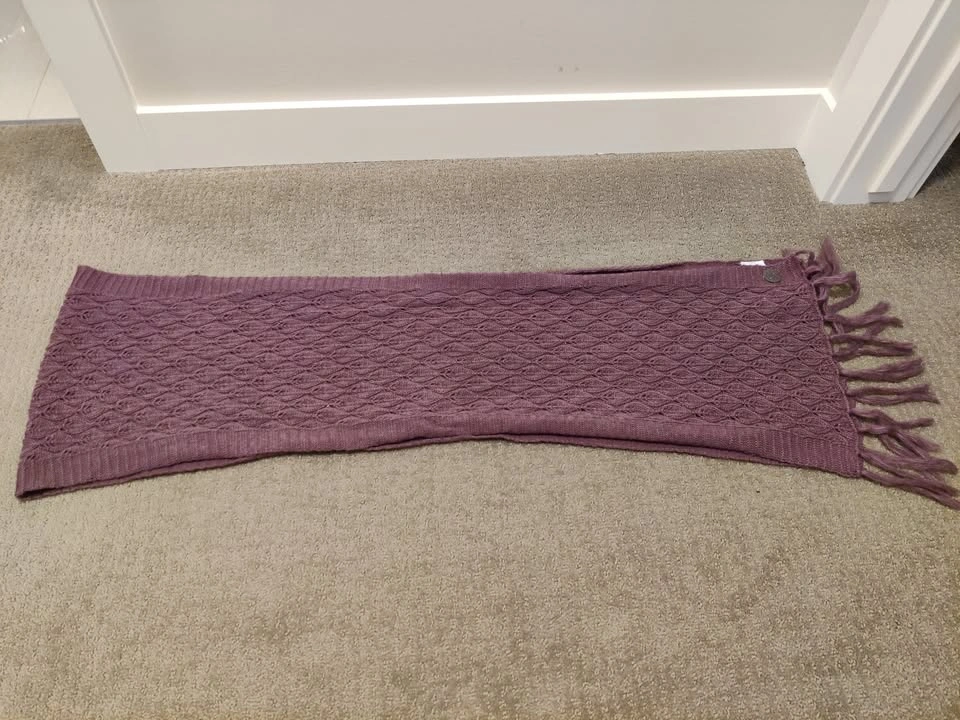 Women Mexx Purple Winter Outdoor Scarf - photo 3