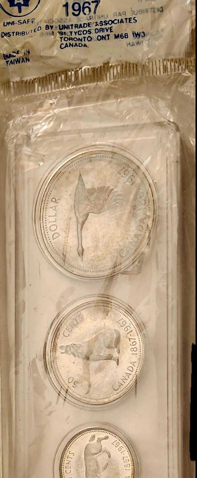 1967 Canadian Silver Coin Set, complete