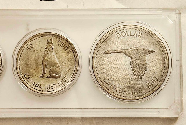 1967 Canadian Silver Coin Set, complete - photo 2