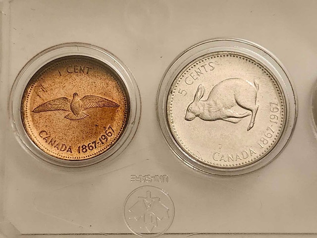 1967 Canadian Silver Coin Set, complete - photo 4