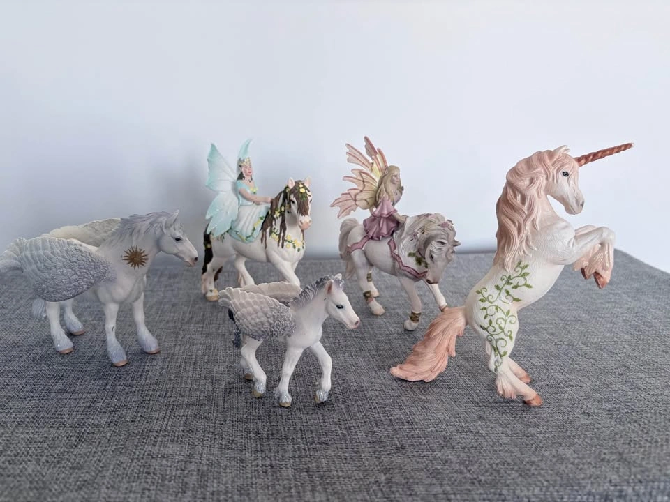 Retired Schleich Bayala Fantasy Fairy and Horse Figurine Set - photo 2