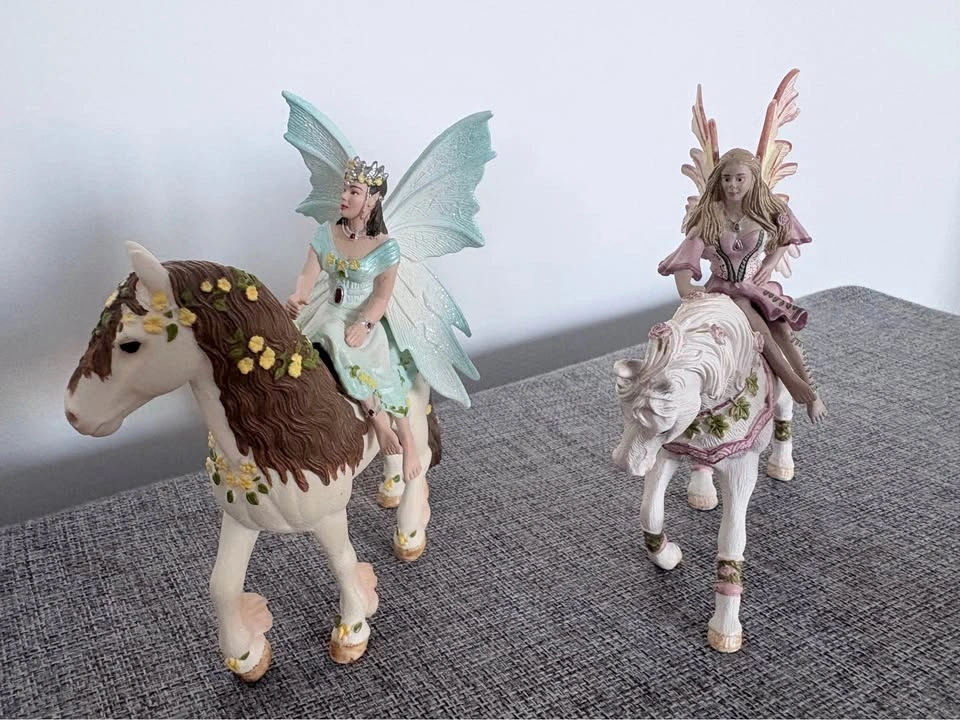 Retired Schleich Bayala Fantasy Fairy and Horse Figurine Set - photo 3