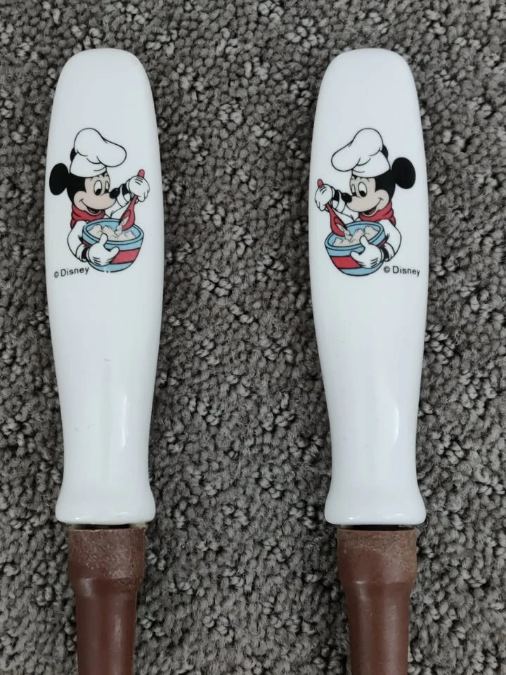 Vintage Walt Disney Mickey Mouse Salad Serving Set - photo 2