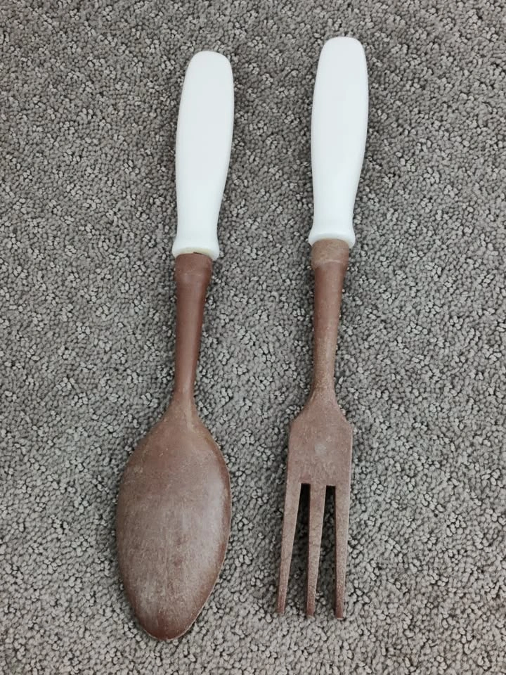 Vintage Walt Disney Mickey Mouse Salad Serving Set - photo 4