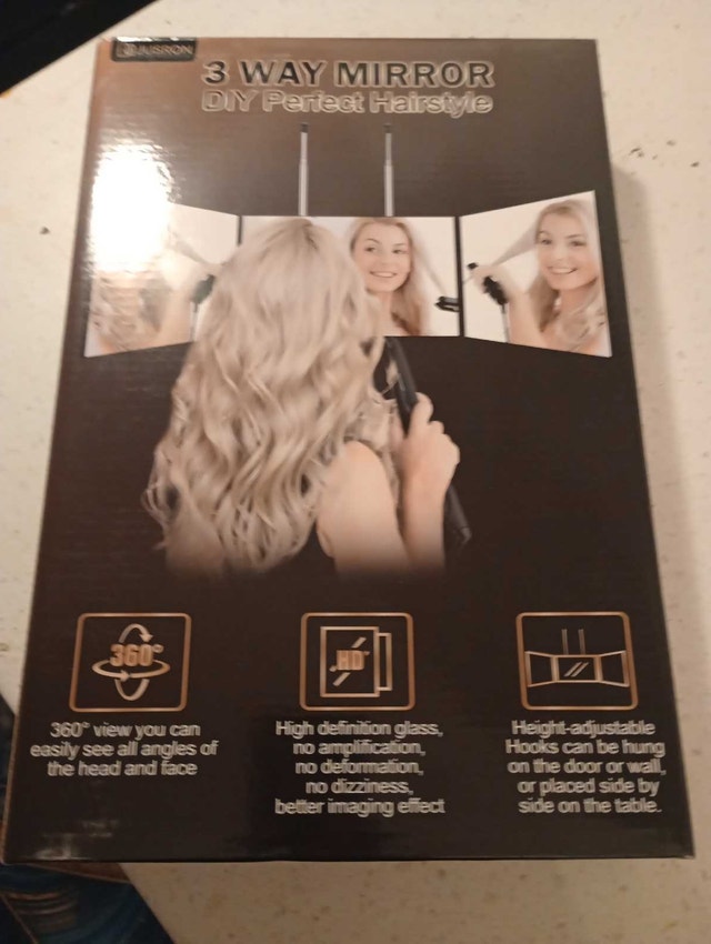 Jusron 3-Way Mirror