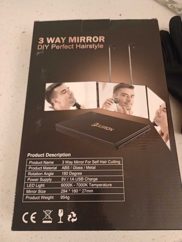 Jusron 3-Way Mirror - photo 2