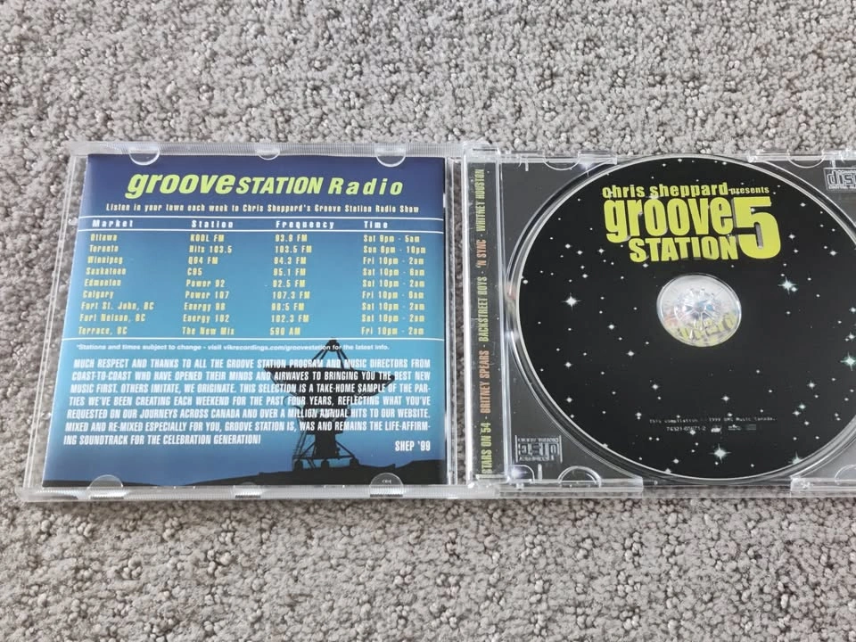 Chris Sheppard Groove Station 5 - Audio Music CD Album - photo 2