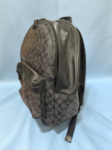 Coach Men’s West Pack In Signature Canvas & Leather Charcoal Bla - photo 2