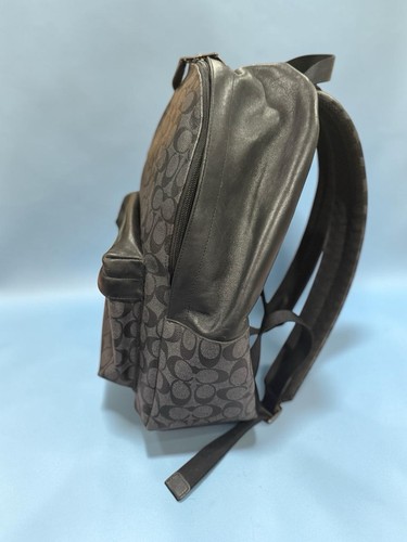 Coach Men’s West Pack In Signature Canvas & Leather Charcoal Bla - photo 3