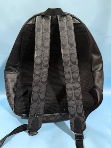 Coach Men’s West Pack In Signature Canvas & Leather Charcoal Bla - photo 4