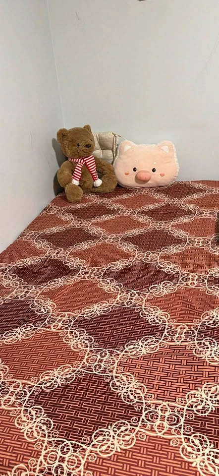 Manja with a mattress